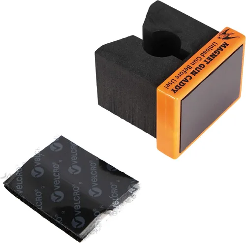 Vista 8 de Peregrine Field Gear Organizador de pistola magnética con velcro para vehículo, seguro para armas, ciego, hasta 12 Ga