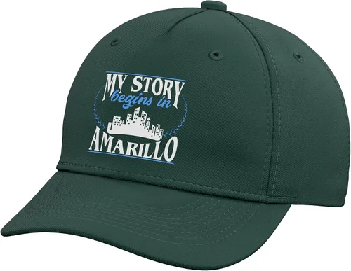 Vista 6 de Born in Amarillo Adjustable Baseball Hat
