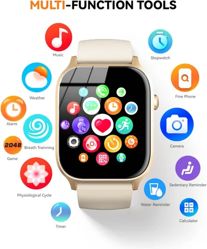 Vista 7 de Relojes inteligentes para mujeres y hombres, reloj de seguimiento de actividad física con 110 modos deportivos, contador de pasos/monitor