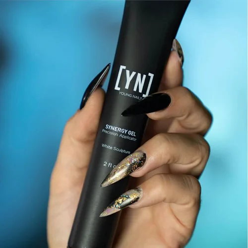 Vista 5 de Young Nails Synergy Gel System, gel de construcción, gel constructor duro, adherencia y fuerza superiores, constructor de gel de uñas estructurado