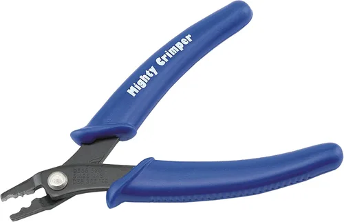 Vista 12 de Herramienta de Crimpado Beadalon Estándar - Compatible con Cuentas de Engaste #1-3, Tubos de Engaste #2-3, Azul Oscuro, 13.3 cm / 5.25 in