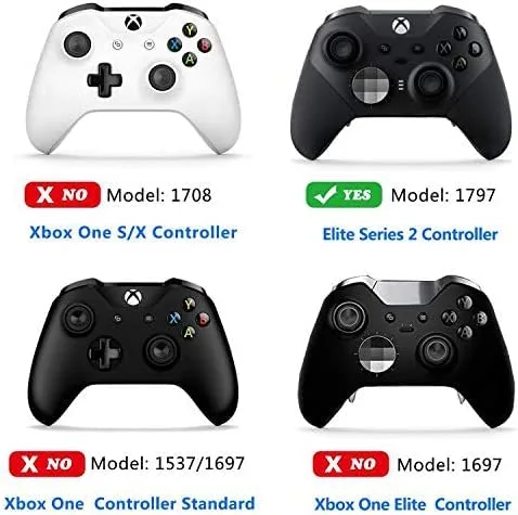 Vista 6 de EASEGMER Xbox Elite Controller Series 2 accesorios, joystick de repuesto para Xbox One, palas, almohadillas D, herramienta de ajuste 13 en 1