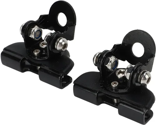 Vista 5 de Soporte de montaje de luz LED para capó del motor, 2 piezas, soporte de montaje de barra de luz LED, capó ajustable, abrazadera de montaje de luz