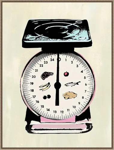 Vista 8 de Amanti Art Lienzo enmarcado para pared, 24 x 18 pulgadas, aparato de cocina retro II por Annie Warren, lienzo enmarcado para pared, obras de arte