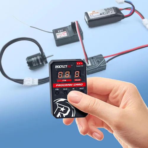 Vista 8 de Tarjeta de programación LED para ESC Gecko MINI 18 ESC Tarjeta de programa dedicada solo utilizada para Gecko MINI 25A ESC sin escobillas