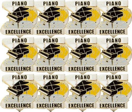 Vista 2 de SHOP AWARDS AND GIFTS Music Excellence Lapel Pins for Students and Teachers