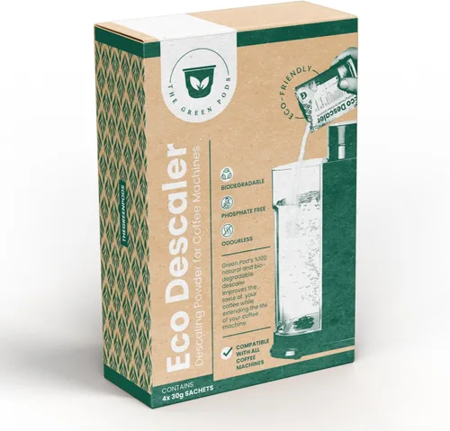 Vista 4 de Eco Descaler - Descalcificador de cafetera compatible con Nespresso, Keurig, Breville, DeLonghi y todos los demás, polvo descalcificador