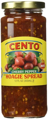 Vista 3 de Cento Pimienta picante picante en cubitos (caliente) Hoagie Spread – 12 onzas líquidas (paquete de 2)