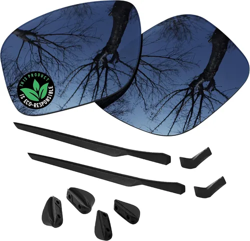 Vista 12 de Raydi Lentes de repuesto de policarbonato y kits de goma para gafas de sol Oakley Mainlink XL OO9264
