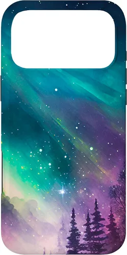 Vista 22 de Northern Lights and Sky Iceland Norway Aurora Borealis Case for iPhone 17