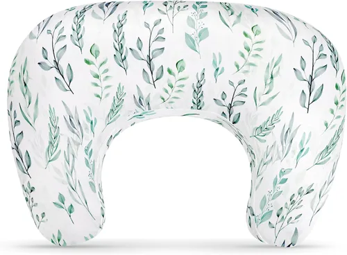 Vista 9 de DILIMI Funda de almohada de lactancia, funda de lactancia suave y elástica para almohada de lactancia materna, extraíble para bebés niños y niñas