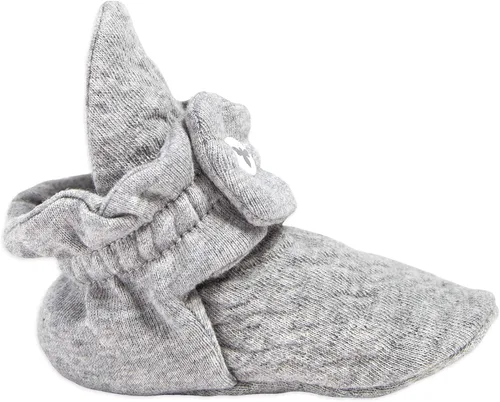 Vista 2 de Burts Bees Baby Unisex Baby - Baby Booties Organic Cotton Adjustable Infant Shoes Slipper Sock