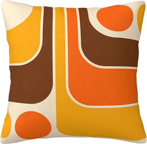 Vista 20 de Almohada de terciopelo con estampado de puntos de leopardo rosa y naranja, juego para el hogar, cómoda decoración de cama cuadrada, sofá al aire
