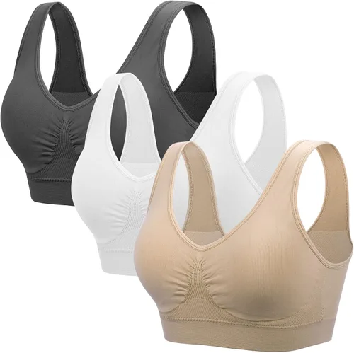 Vista 56 de Coobie Brasier sin costuras de cobertura completa para mujer con acolchado extraíble para mayor comodidad