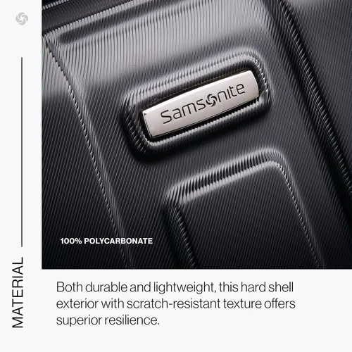 Vista 5 de Samsonite - Maleta rígida expandible Centric con ruedas giratorias Negro 102690-1041