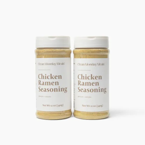 Vista 8 de Clean Monday Meals Paquete de condimentos para pollo, carne de res y ramen picante Sin gluten, sin lácteos, sin OMG Paquete de trío para fideos