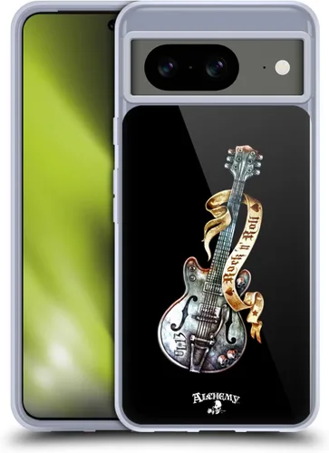 Vista 12 de Head Case Designs Officially Licensed Alchemy Gothic 13 Dagger Illustration Gel Case [Military Grade Protection] Compatible with Google Pixel 8 and