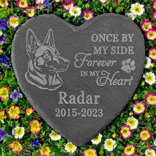 Vista 7 de Regalos conmemorativos de American Staffordshire Terrier, piedra de terrier estadounidense de Staffordshire, regalos de pérdida de American
