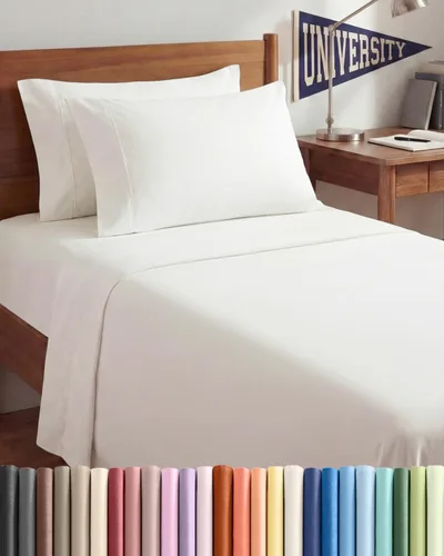 Vista 217 de Juego de sábanas Twin de 4 piezas - Cómodo, transpirable y refrescante - Juego de ropa de cama de lujo de hotel ultrasuave con bolsillos profundos