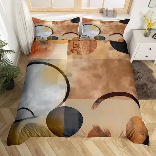 Vista 11 de Juego de funda de edredón con estampado de rana para niños, juego de ropa de cama Kawaii para decoración de habitación, diseño de hongos y rana