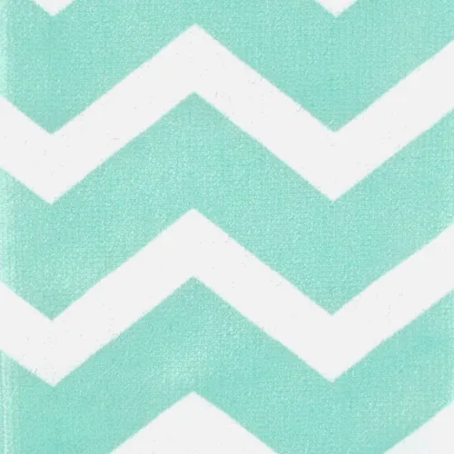 Vista 2 de DII - Juego de paños de cocina multiusos de microfibra, Aqua Chevron