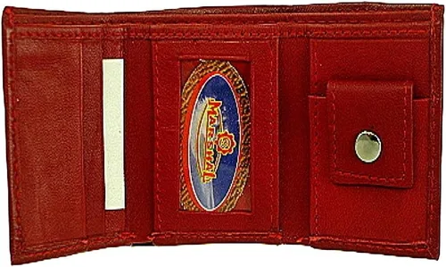 Vista 8 de Cartera de cuero para niños de Marshal Negro