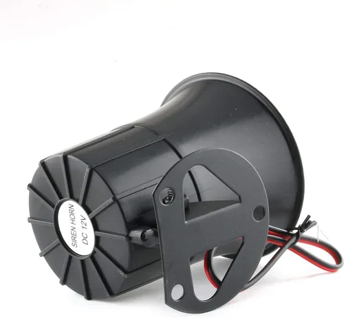 Vista 5 de E-outstanding Alarma de cuerno de sirena de seguridad DC12V 15W para sistema de alarma