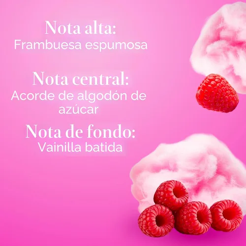 Vista 3 de Body Fantasies Signature Fragancia corporal en aerosol, algodón de azúcar, 8 onzas líquidas