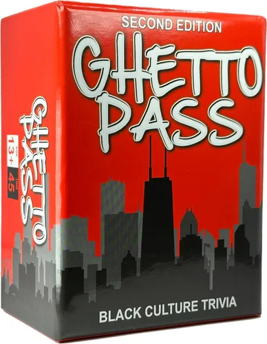 Vista 8 de Ghetto Pass - Juego de cartas de celebración de la cultura negra: perfecto para noches de juego familiares, trivia urbana y fanáticos