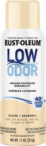 Vista 35 de Rust-Oleum - Pintura en aerosol prémium de bajo olor, gris ancla brillante Olor 40% menor que las pinturas en aerosol tradicionales, durabilidad