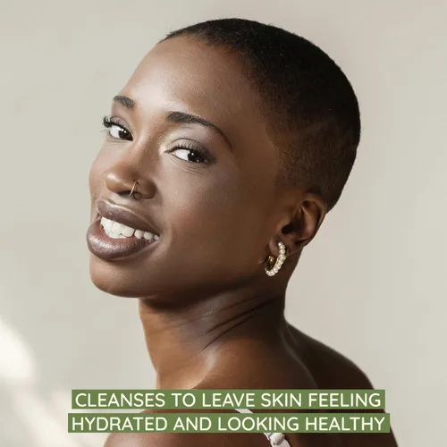 Vista 2 de Aveeno Limpiador facial hidratante diario para piel seca, lavado facial hidratante para acné con avena calmante para una piel suave y flexible