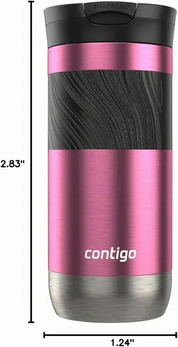 Vista 5 de Contigo Byron 2.0 - Taza de viaje de 16 oz Azalea
