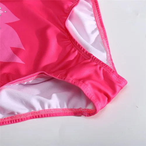 Vista 5 de Body de gimnasia atlética con hombros fríos para niñas