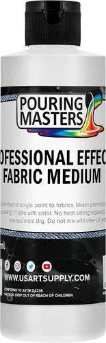 Vista 7 de Pouring Masters Professional Effects - Tela mediana de 4 onzas, extensor, mejora la adherencia de pintura a los textiles, medio de tela para pintura
