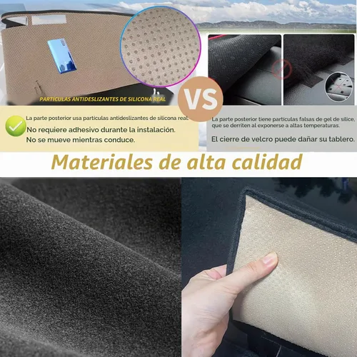 Vista 7 de Cubierta de tablero adecuada para Honda Ridgeline 2017-2024/Pilot 2016-2022/Passport 2019-2024, parasol para tablero de coche, accesorios de tablero