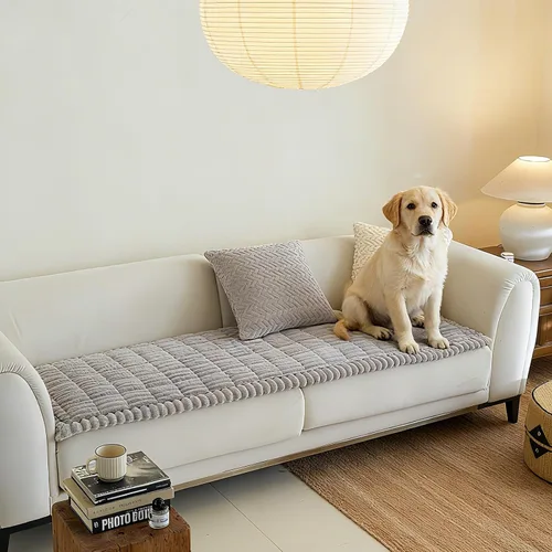 Vista 27 de Fundas de sofá para sofá de 3 cojines, aptas para mascotas, funda de sofá antideslizante lavable