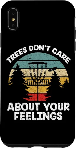 Vista 7 de Funda para iPhone 12 mini Trees Dont Care About Your Feelings Disc Golf Player Case