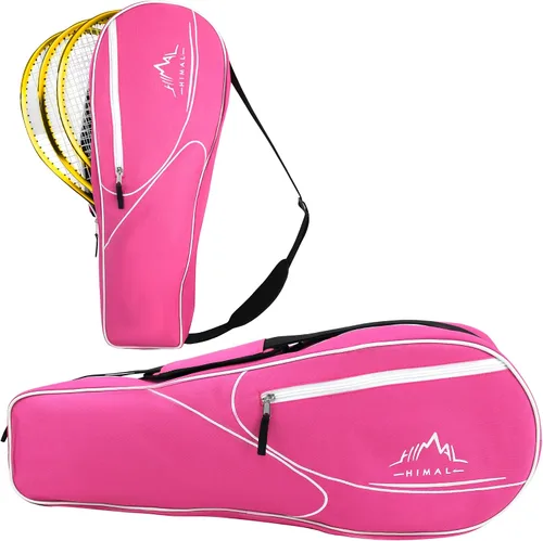 Vista 10 de Bolsa de Tenis Himal para 3 Raquetas con Almohadilla Protectora, Bolsa de Raqueta de Tenis para Hombres y Mujeres, Entusiastas del Deporte de Todas
