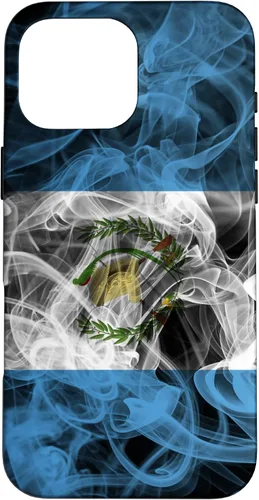 Vista 19 de Funda para iPhone 17 con diseño de bandera de Guatemala con estética ahumada