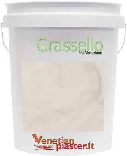Vista 28 de Grassello Auténtico Yeso veneciano Yeso pulido brillante Hecho en Italia a partir de lima y mármol Colores claros (5) Color: BMAF310 Sutil