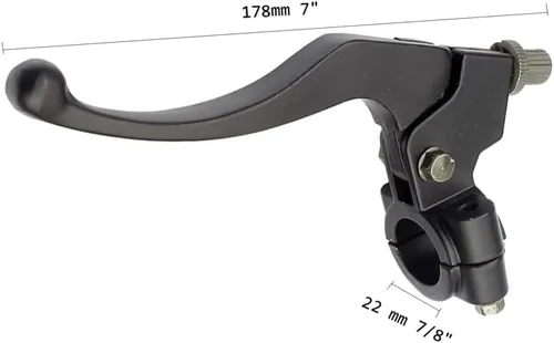 Vista 5 de Percha de palanca de freno de embrague izquierda de 7/8" 0.866 in para Honda CR XL XR CRF XR50 CRF50 70 125 LV10 Coolster Roketa Baja Pit Dirt Bike