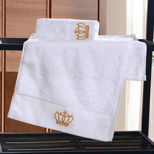 Vista 6 de Sunshinejing Juego de toallas de baño 100% algodón de alta calidad; 1 toalla de baño, 1 toalla de mano y 1 toallita, baño de lujo súper suave