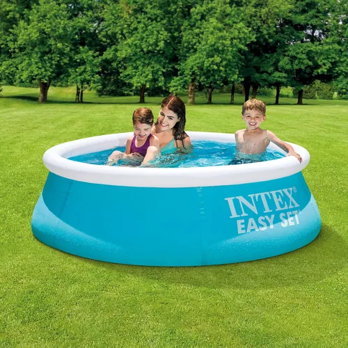 Vista 6 de INTEX Easy Set - Anillo inflable de 6 x 20 pulgadas para piscina sobre
