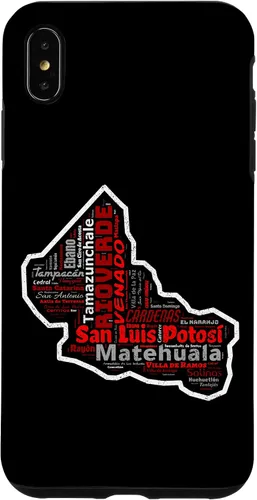 Vista 7 de iPhone 12 mini San Luis Potosí México Mapa Camiseta Ciudades Y Municipios Case