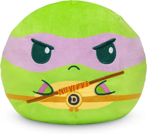 Vista 7 de TeeTurtle TMNT Leonardo - Peluche reversible de 6 pulgadas