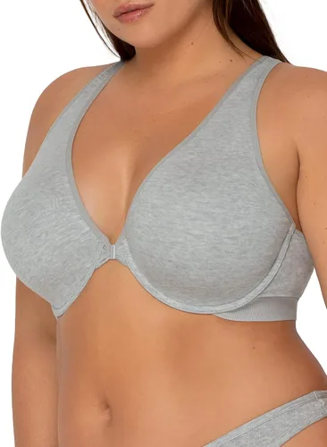 Vista 5 de Smart & Sexy Brasier Cloud de algodón cómodo con cierre frontal y espalda cruzada para mujer