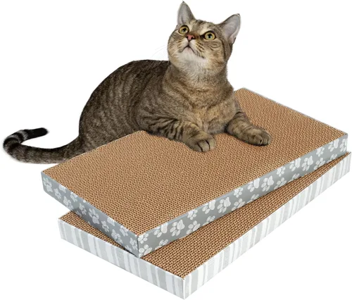 Vista 17 de Kitty City Clip rascador para gatos sobre la puerta – Soporte vertical para rascador para gatos – Protege muebles y puertas – Se adapta a la mayoría
