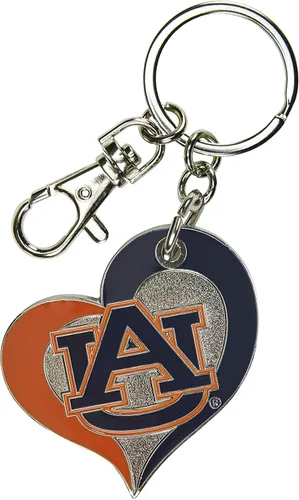 Vista 6 de aminco NCAA unisex-adulto Llavero de Corazón Espiral