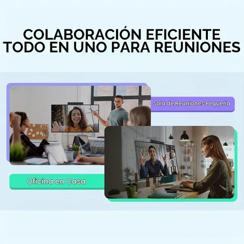 Vista 7 de Yealink MeetingBar A10 Cámara web para sala de conferencias 4K con lente gran angular de 120° con sistema operativo Android, sistema