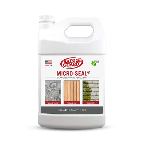 Vista 9 de Rainguard Pro Micro-sello, sellador de superficies para daños por agua y clima, ideal para todas las superficies de madera porosa y mampostería